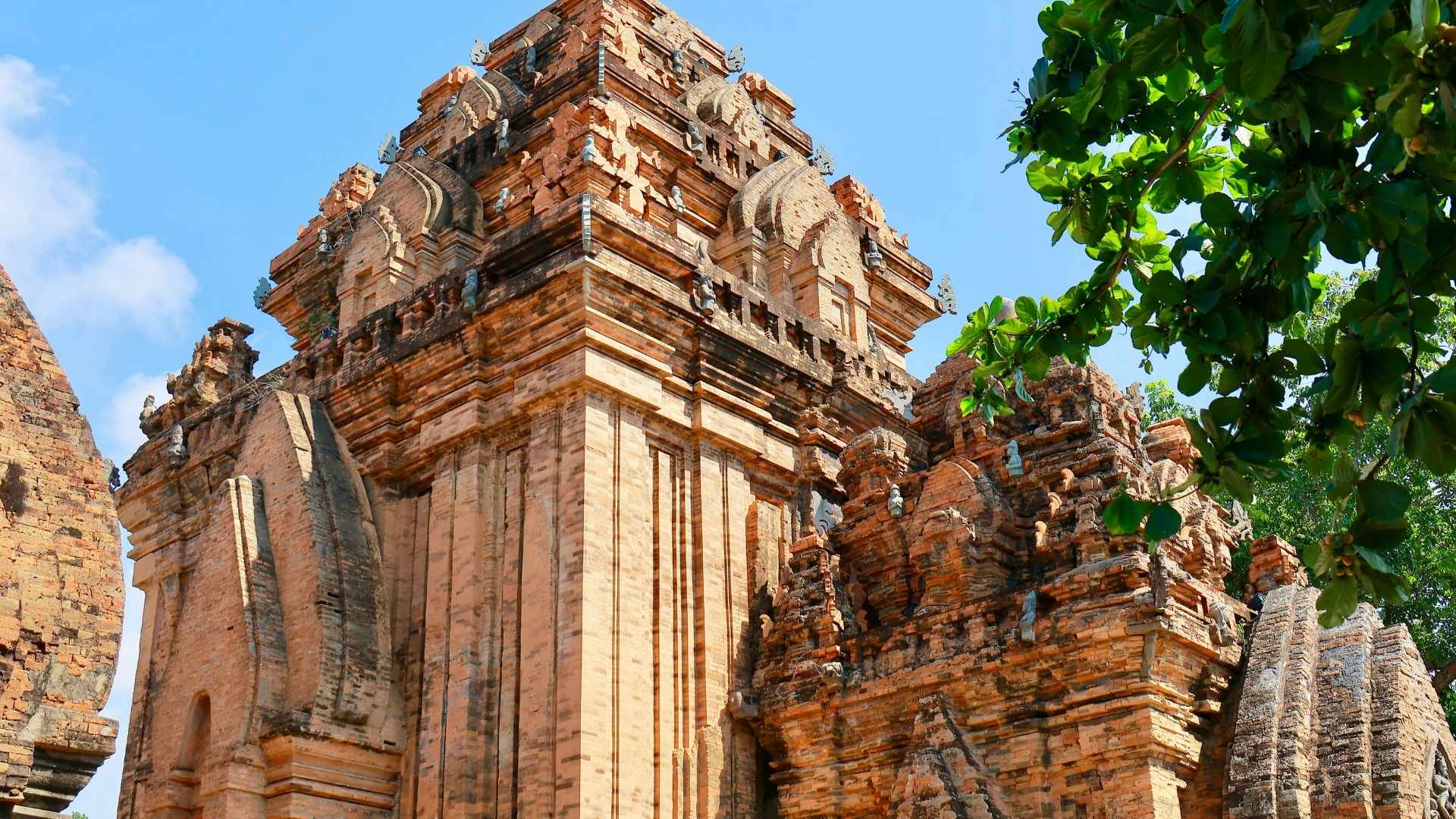 Ancient Cham Architecture at Po Nagar Towers