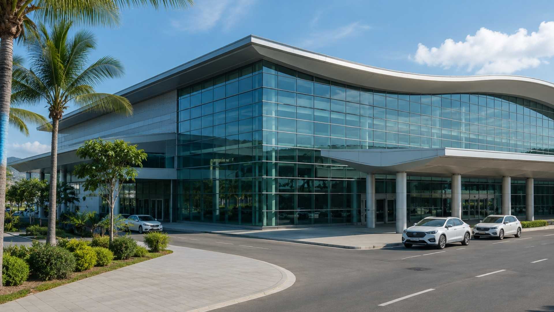 Cam Ranh international Airport in nha trang
