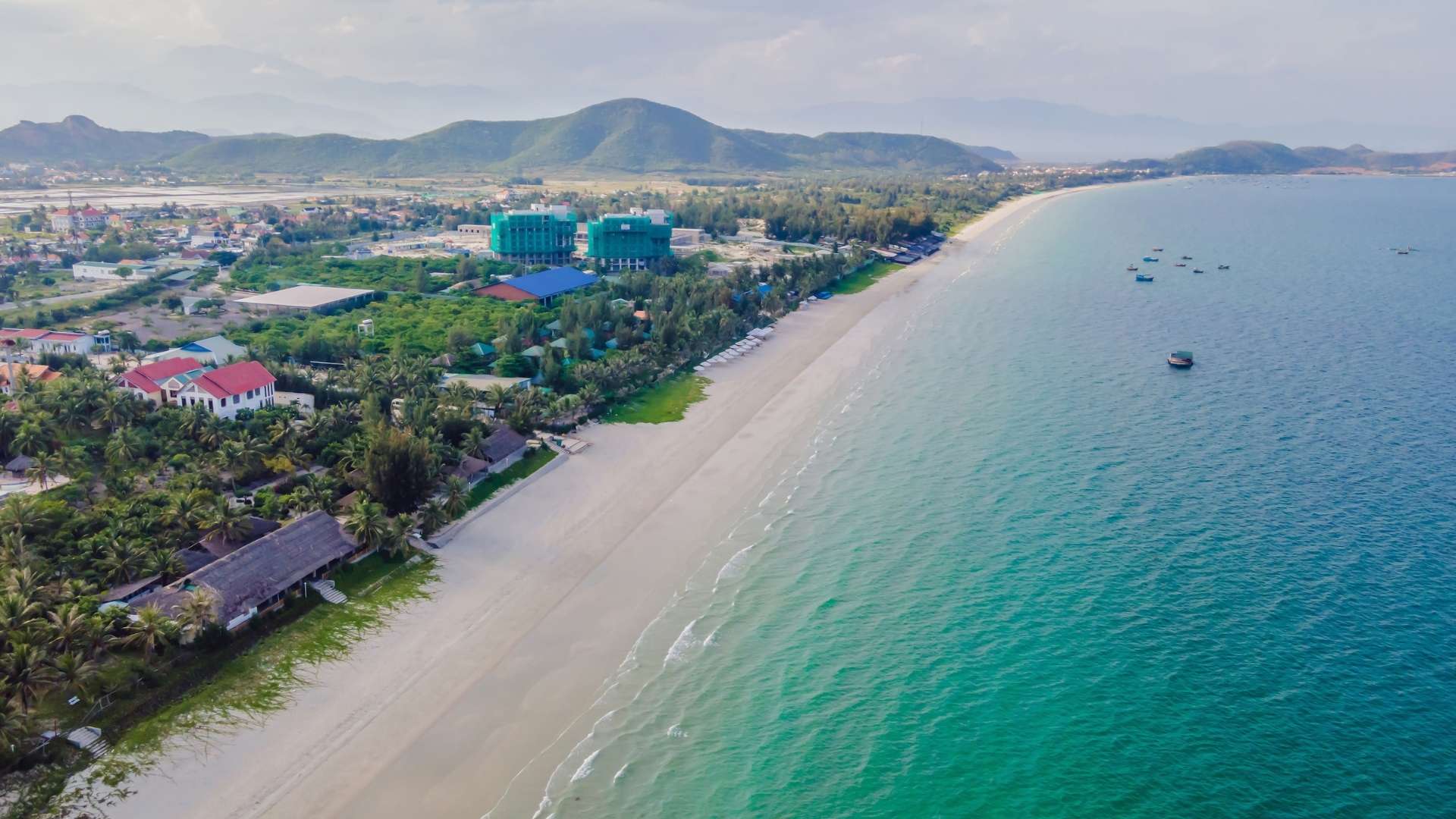 Doc Let Beach with White Sand, Vietnam