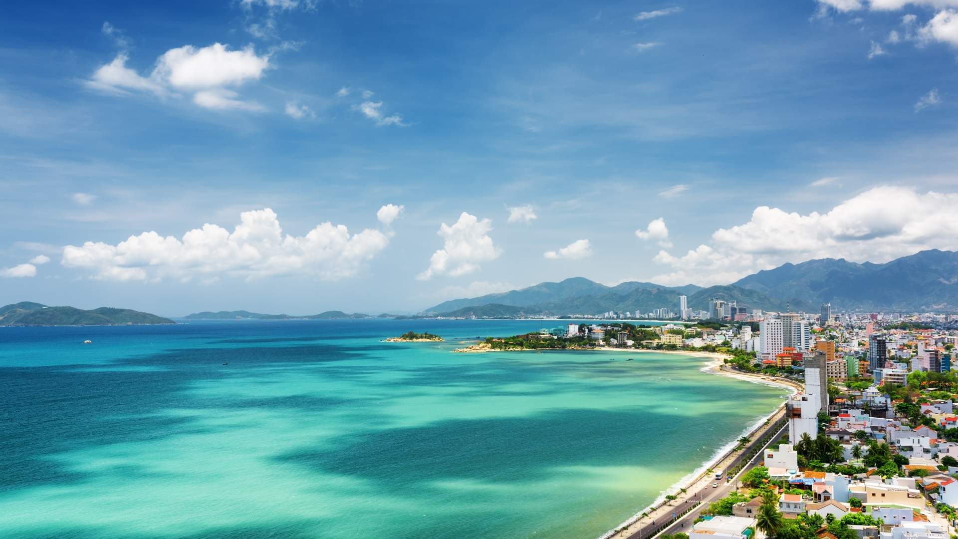 Scenic View of Nha Trang Bay