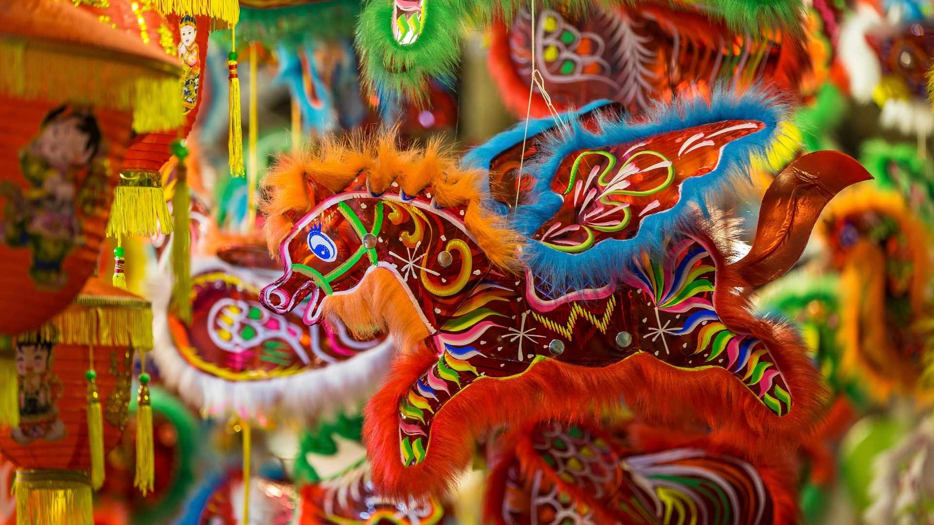 Đèn lồng trong dịp Tết Trung Thu tại Nha Trang
