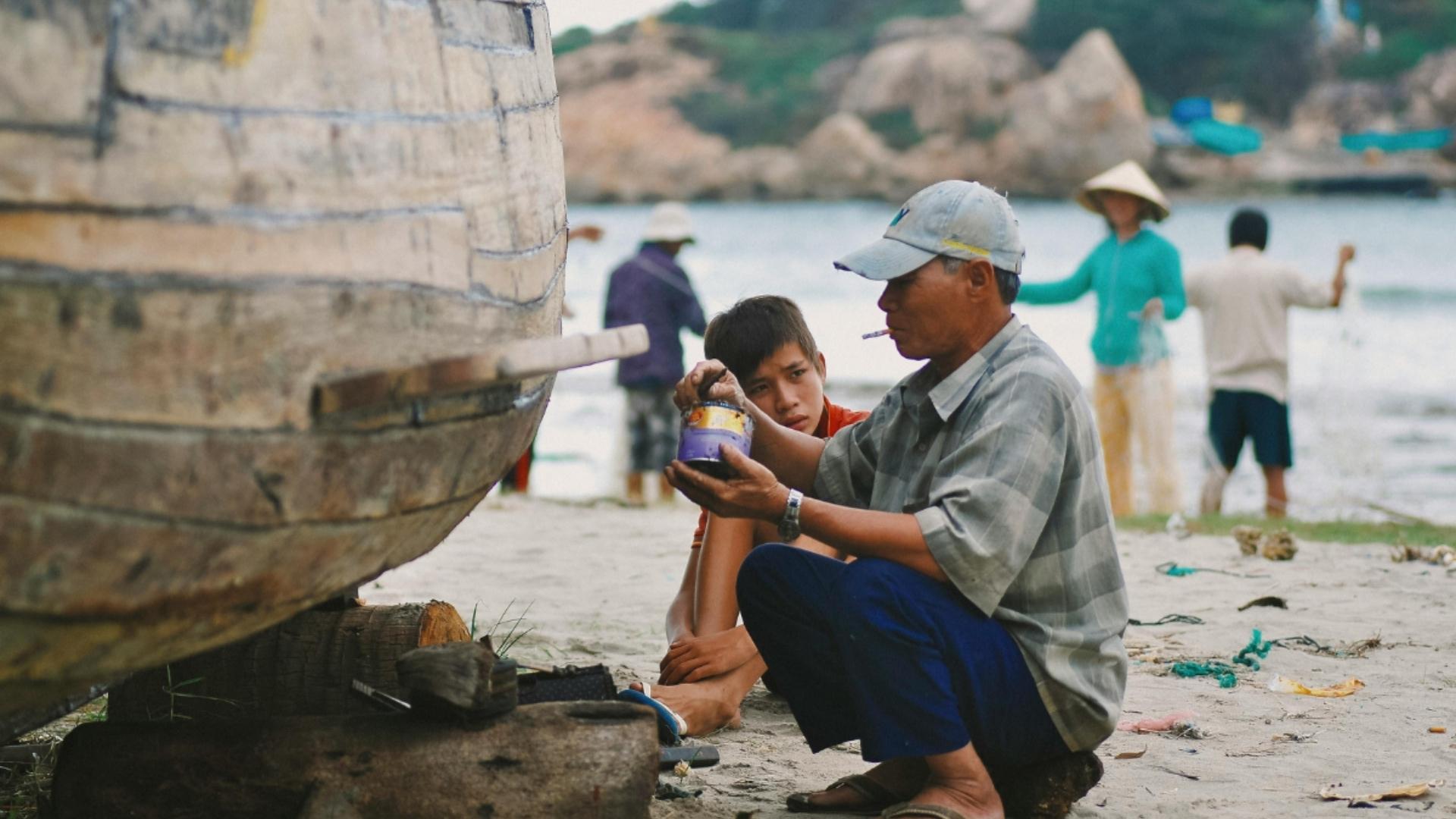 sửa thuyền ở nha trang